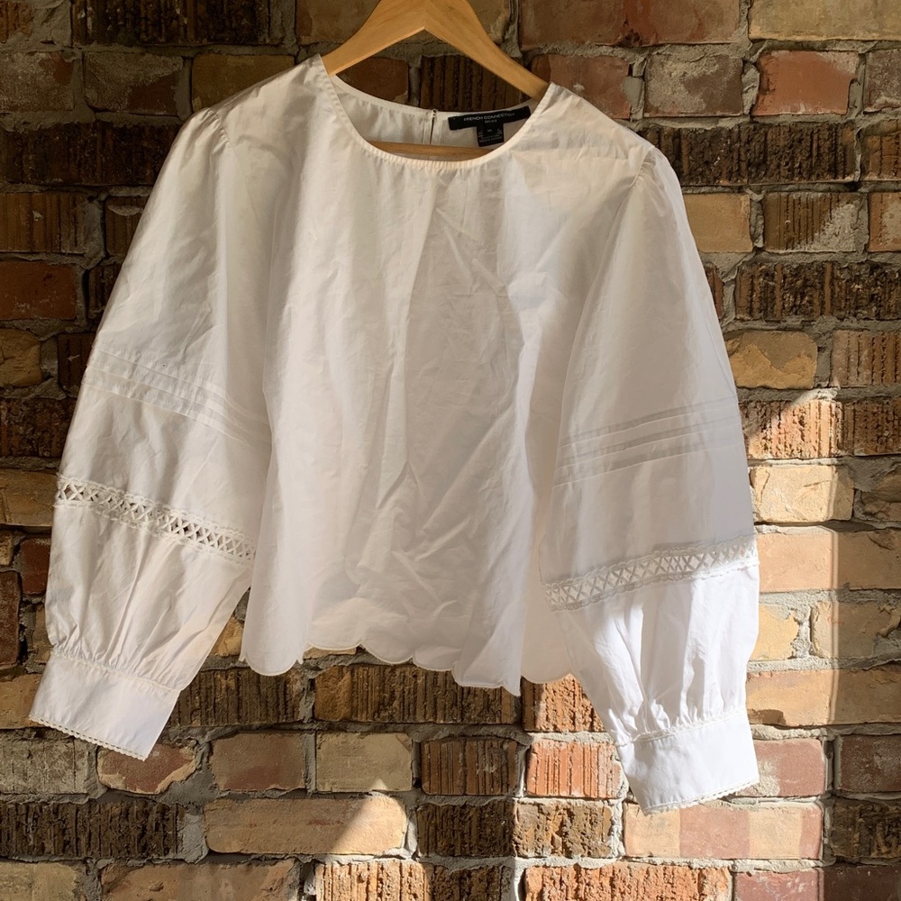 French Connection Ivory Blouse